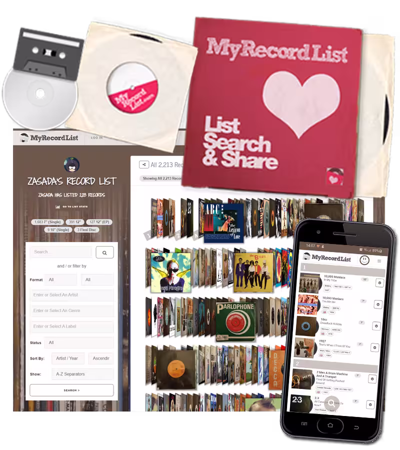 What is MyRecordList? Image of screenshots